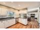 Spacious kitchen with white cabinets, granite countertops, and stainless steel appliances at 2958 Applewood Ne Ct, Atlanta, GA 30345