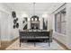Elegant dining room with wood floors and large windows at 3759 Tielman St, Snellville, GA 30078
