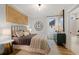 Bright bedroom with a comfortable bed and en-suite bathroom at 3759 Tielman St, Snellville, GA 30078