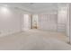 Spacious bedroom with built-in shelving and access to laundry at 3685 Peachtree Ne Rd # 4, Atlanta, GA 30319