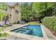 Inviting pool with spa and flagstone patio, ideal for entertaining at 1015 Nawench Dr, Atlanta, GA 30327