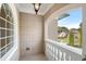 Private balcony offering scenic views of surrounding neighborhood at 5955 Tibor Nw Dr, Acworth, GA 30101