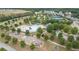 Aerial view of community pool, playground, and clubhouse at 143 Templeton Ln, Villa Rica, GA 30180