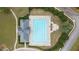 Community lap pool with adjacent clubhouse at 143 Templeton Ln, Villa Rica, GA 30180