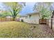 Private backyard with wooden fence and patio at 1788 Danrich Dr, Decatur, GA 30032