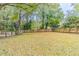 Fenced backyard perfect for pets or recreation at 1788 Danrich Dr, Decatur, GA 30032