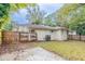Private backyard with wooden fence and patio at 1788 Danrich Dr, Decatur, GA 30032