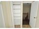 Spacious hall closet with ample shelving at 5595 Marbut Rd, Lithonia, GA 30058