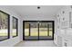 Breakfast nook with sliding glass doors leading to the backyard at 555 Versailles Dr, Auburn, GA 30011