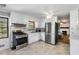Modern kitchen features stainless steel appliances and white cabinets at 3766 Citation Dr, Decatur, GA 30034