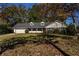 One-story house with a white exterior, gray roof, and landscaping at 3766 Citation Dr, Decatur, GA 30034