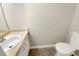 Bathroom with toilet and single vanity at 3781 Harvest Dr, Decatur, GA 30034