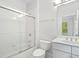 Clean bathroom with a shower/tub combo and white vanity at 53 Honour Nw Ave, Atlanta, GA 30305