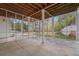 Spacious screened porch overlooking the backyard at 220 Spring Branch Dr, Canton, GA 30115