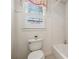 Small bathroom with white subway tile, a toilet, and a bathtub at 220 Spring Branch Dr, Canton, GA 30115