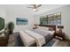 Spacious bedroom with large windows and a plush bed at 513 Duke Dr, Marietta, GA 30066