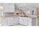 White kitchen with ample counter space and breakfast bar at 124 Dodgen Rd, Hampton, GA 30228