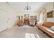 Living area featuring a fireplace, built-ins, and a cozy couch at 1765 Holly Springs Ne Rd, Marietta, GA 30062