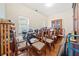 Dining room with hardwood floors and a built-in hutch at 1765 Holly Springs Ne Rd, Marietta, GA 30062