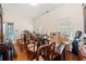 Dining room featuring hardwood floors and ample seating at 1765 Holly Springs Ne Rd, Marietta, GA 30062