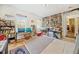 Bright office or library with built-in bookshelves at 1765 Holly Springs Ne Rd, Marietta, GA 30062