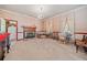 Charming dining room with a fireplace, hardwood floors, and lots of natural light at 1765 Holly Springs Ne Rd, Marietta, GA 30062