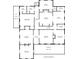 Detailed floor plan showcasing a spacious layout with multiple bedrooms, living areas, and porches at 1765 Holly Springs Ne Rd, Marietta, GA 30062