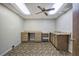 Basement kitchenette with wood cabinets and countertops at 2864 Holly Oaks Dr, Marietta, GA 30062