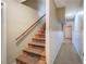 Basement access via carpeted stairs and hallway at 2864 Holly Oaks Dr, Marietta, GA 30062
