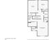 Second-floor plan showcasing bedrooms, bathrooms, and closets at 611 Shadow Valley Ct, Lithonia, GA 30058