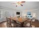Bright dining area with wood flooring and a spacious dining table at 3187 Kingswood Gln, Decatur, GA 30034