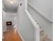 Main level entryway with hardwood floors and a view to living room fireplace at 3187 Kingswood Gln, Decatur, GA 30034