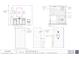 Bathroom 2 architectural plans and elevation at 10935 Serenbe Ln, Chattahoochee Hills, GA 30268