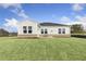 Well-maintained exterior with brick accents and a spacious yard at 386 Village Ln, Fairburn, GA 30213