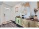 Welcoming entryway with decorative console table and mirror at 5418 Andrew Ln, Atlanta, GA 30038