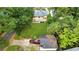 Aerial view showing house, detached garage, and yard at 1778 Campbellton Sw Rd, Atlanta, GA 30311