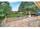 Brick patio with a view of the spacious backyard at 1778 Campbellton Sw Rd, Atlanta, GA 30311