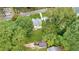 Aerial view of house and surrounding neighborhood at 1778 Campbellton Sw Rd, Atlanta, GA 30311