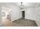 Modern dining area with hardwood floors and kitchen access at 194 Rosser Sw St, Atlanta, GA 30314