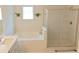 Spa-like bathroom with soaking tub and walk-in shower at 3479 Jasmine Way, Atlanta, GA 30331