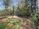 Wooded backyard offering privacy and natural beauty at 2654 Calumet Farm Ln, Snellville, GA 30039