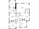 Main floor plan with 3 bedrooms and 2 baths at 4409 Shiloh Rd, Loganville, GA 30052