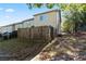 Private backyard with wooden fence and pathway at 4131 High Park Terrace, Atlanta, GA 30344