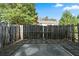 Private backyard with a wooden fence and patio at 4131 High Park Terrace, Atlanta, GA 30344