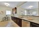 Modern kitchen with granite countertops and stainless steel appliances at 1171 Oak Sw St, Atlanta, GA 30310