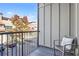 Private balcony with seating area, offering city views at 1199 Huff Nw Rd # 112, Atlanta, GA 30318