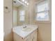 Bathroom with vanity, mirror, and single sink at 1187 Dixie Rd, Covington, GA 30014
