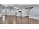 Open concept living area with hardwood floors at 1911 Lake Heights Nw Cir # 1, Kennesaw, GA 30152