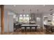 Modern kitchen with large island and breakfast bar at 176 Railroad St, Canton, GA 30114