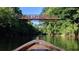 Canoe view of the Etowah River with bridge overhead at 172 Railroad St, Canton, GA 30114